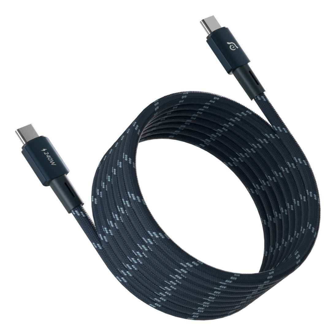 ADAM elements CASA MP200 USB-C to USB-C 240W Magnetic Charging Cable 2m - Blue - ACBADMP200BL
