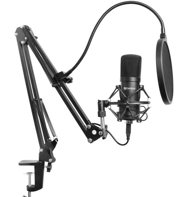 Sandberg Streamer USB Microphone Kit - 126-07