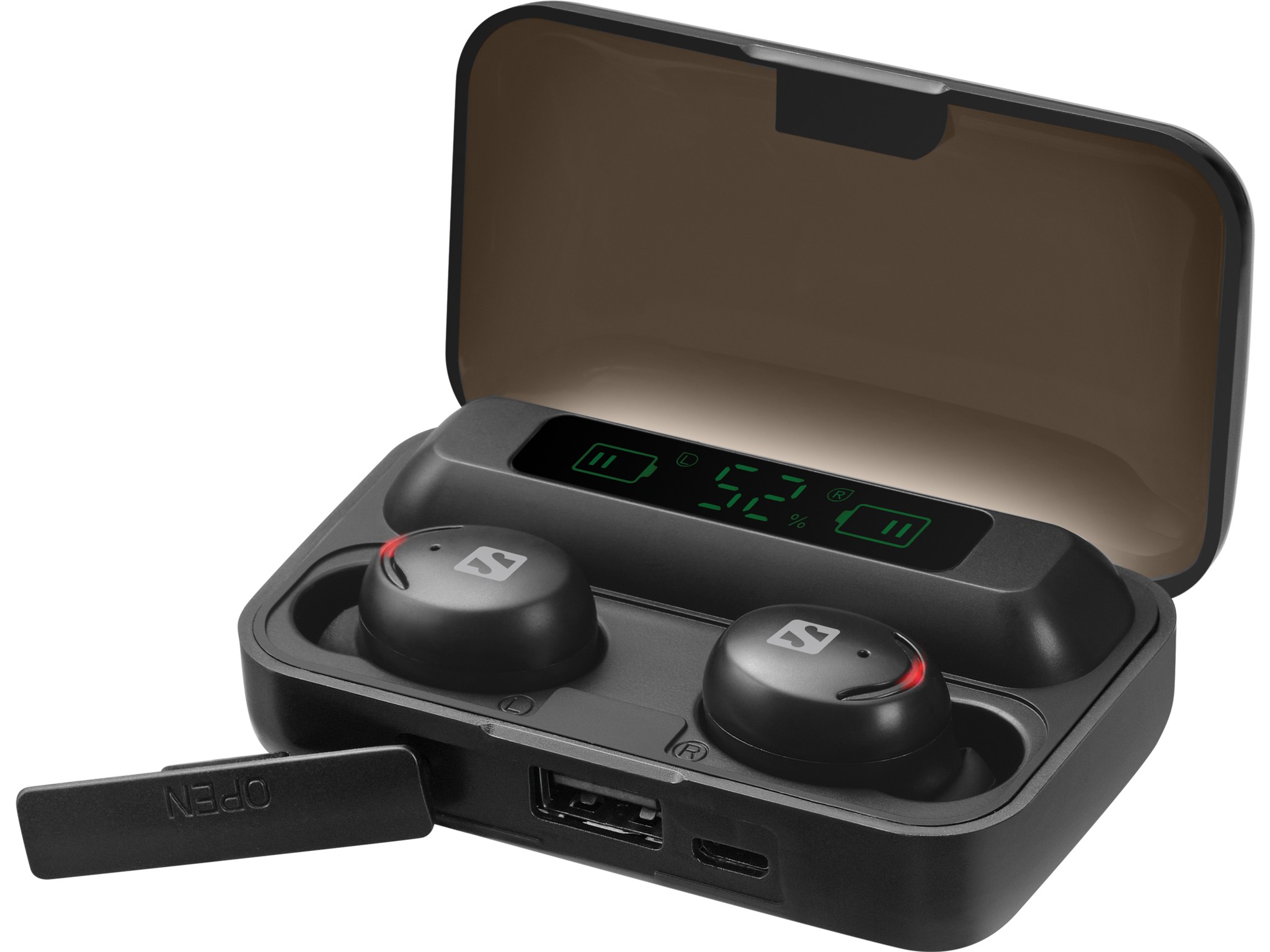 Bluetooth Earbuds + Powerbank - 126-38