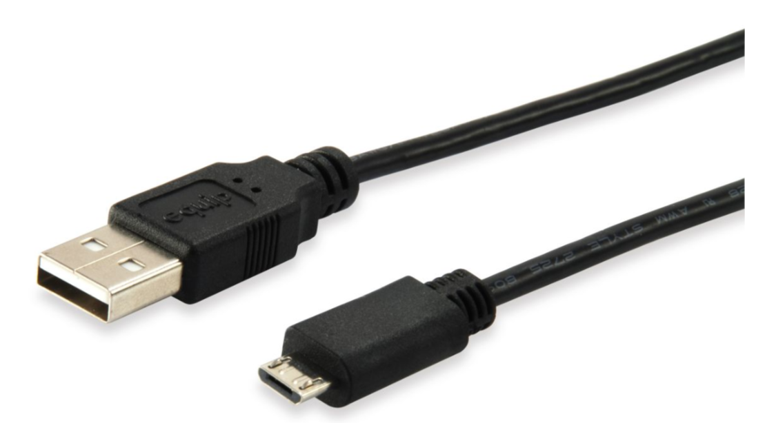 Equip USB 2.0 Cable Type A Male to Micro-B Male, 1.0m - 128594