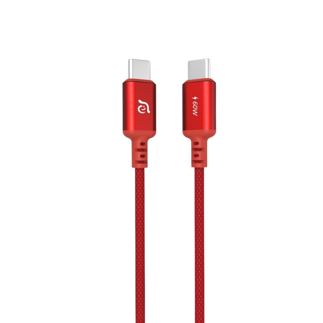 Adam Elements CASA S200 USB-C to USB-C Cable 60W 200cm - Red - ACBADS200RD