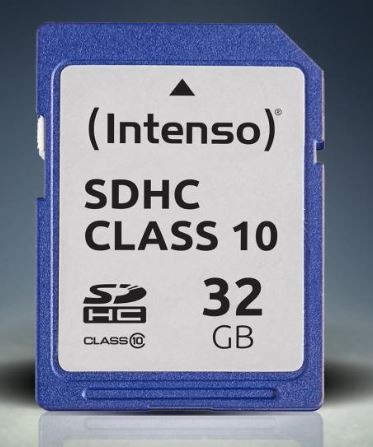Intenso 32GB SDHC Class 10 Memory Card - 3411480