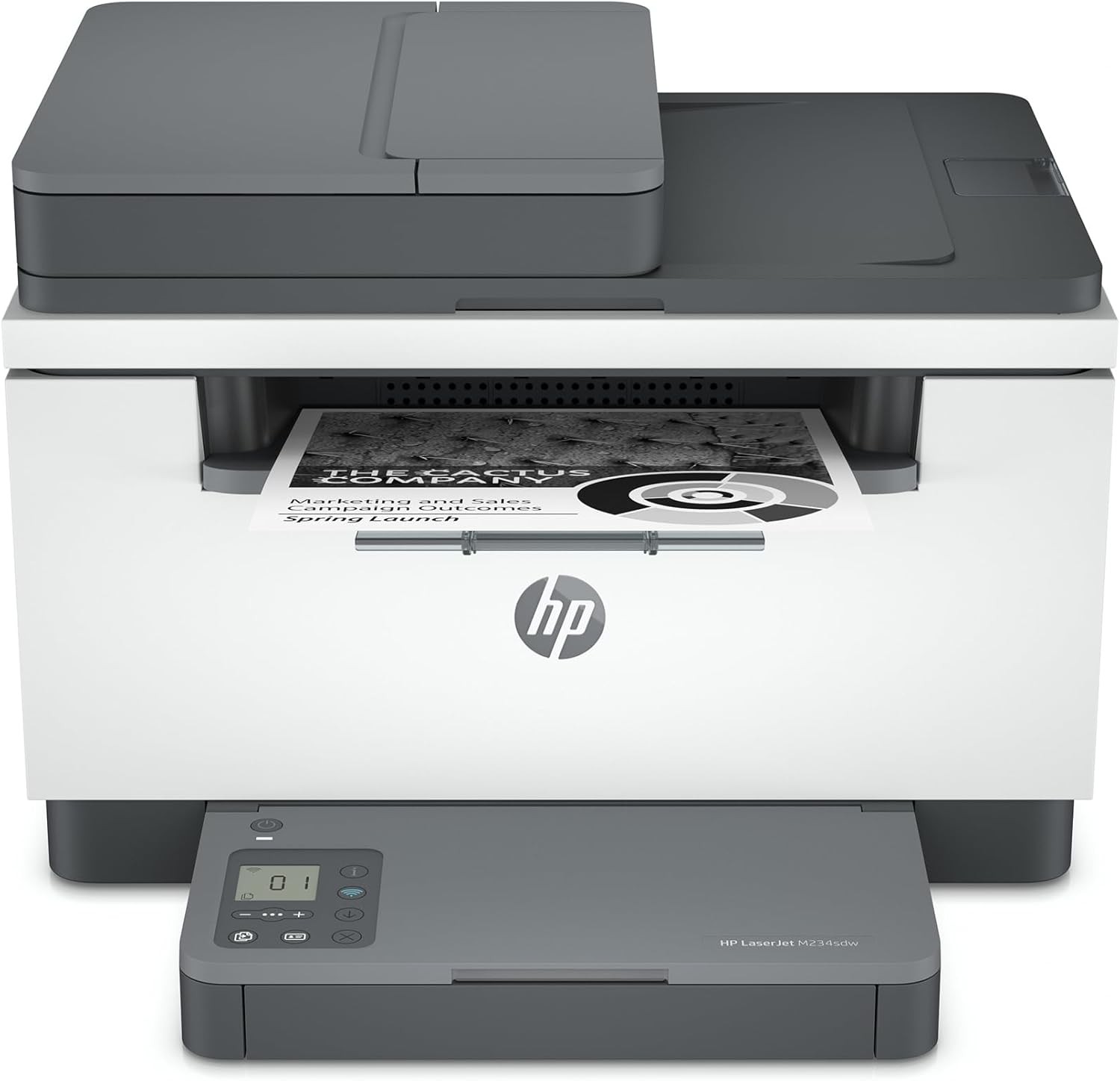 HP LaserJet MFP M234sdw Printer, Black and white, Print, copy, scan, - 6GX01F