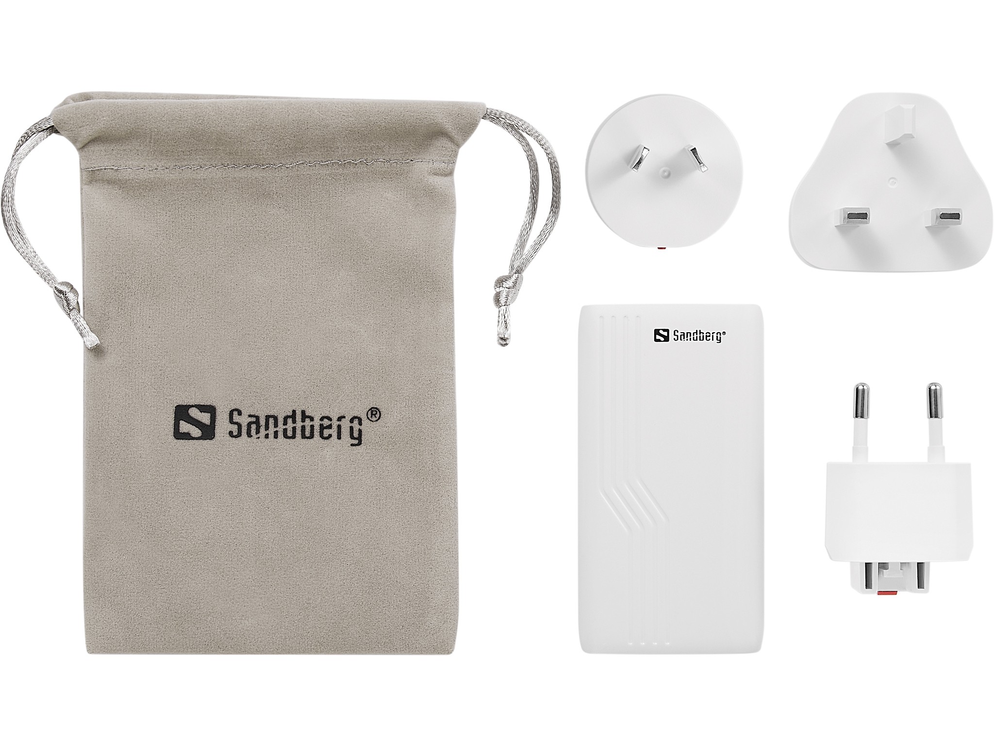 Sandberg 4in1 TravelCharger 2 x USB-C 65W - 441-68