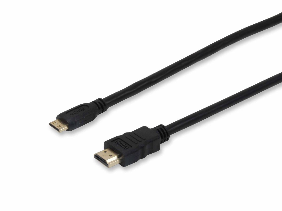 Equip HDMI 1.4 to Mini HDMI Cable, 2.0m, 4K/30Hz - 119307