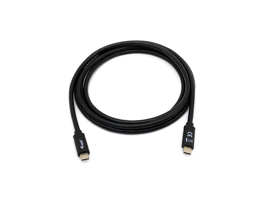 Equip USB 3.2 Gen 1 C to C cable, M/M , 1.0m, PD 60W, 5Gbps, Black - 128346