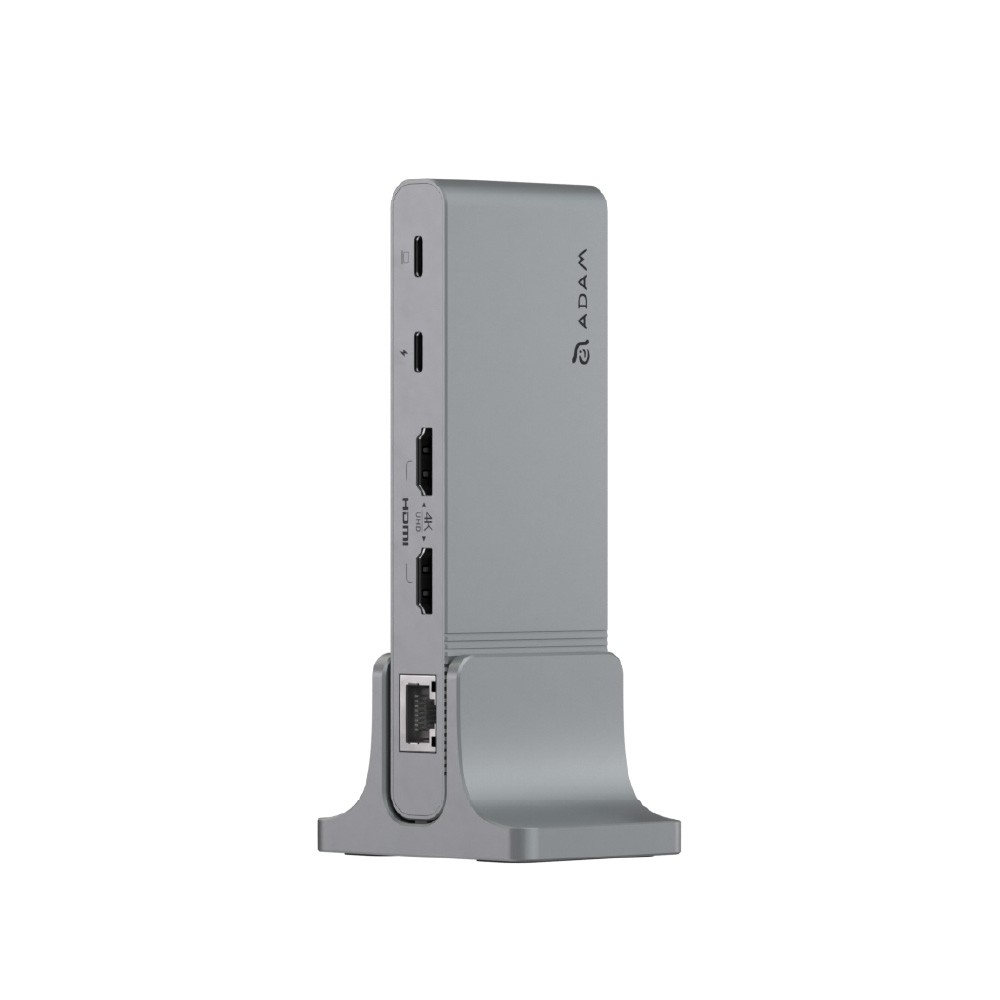 ADAM elements 12-port USB-C Hub - gray - AAPADHUBPROSGY