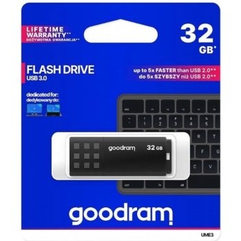 GOODRAM 32GB UME3 BLK USB 3.0 - UCL3-0320K0R11