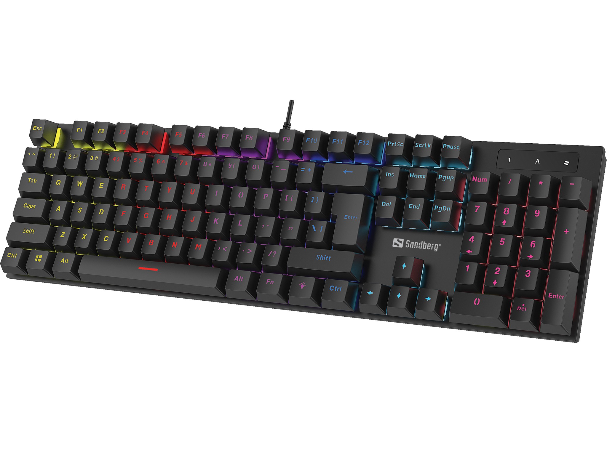 Sandberg Mechanical Gamer Keyboard UK - 640-30