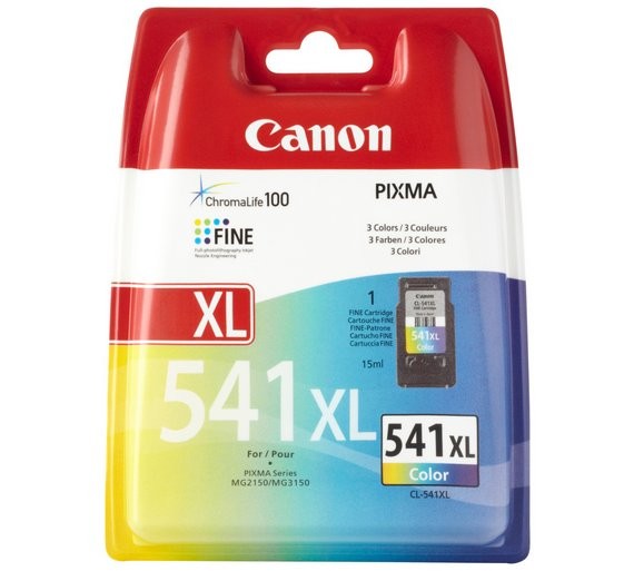 Canon CL-541 XL Colour Ink Cartridges - CL-541XL