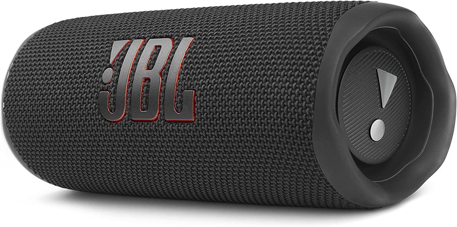 JBL Flip 6 Black Waterproof Bluetooth Speaker - JBLFLIP6BLKEU