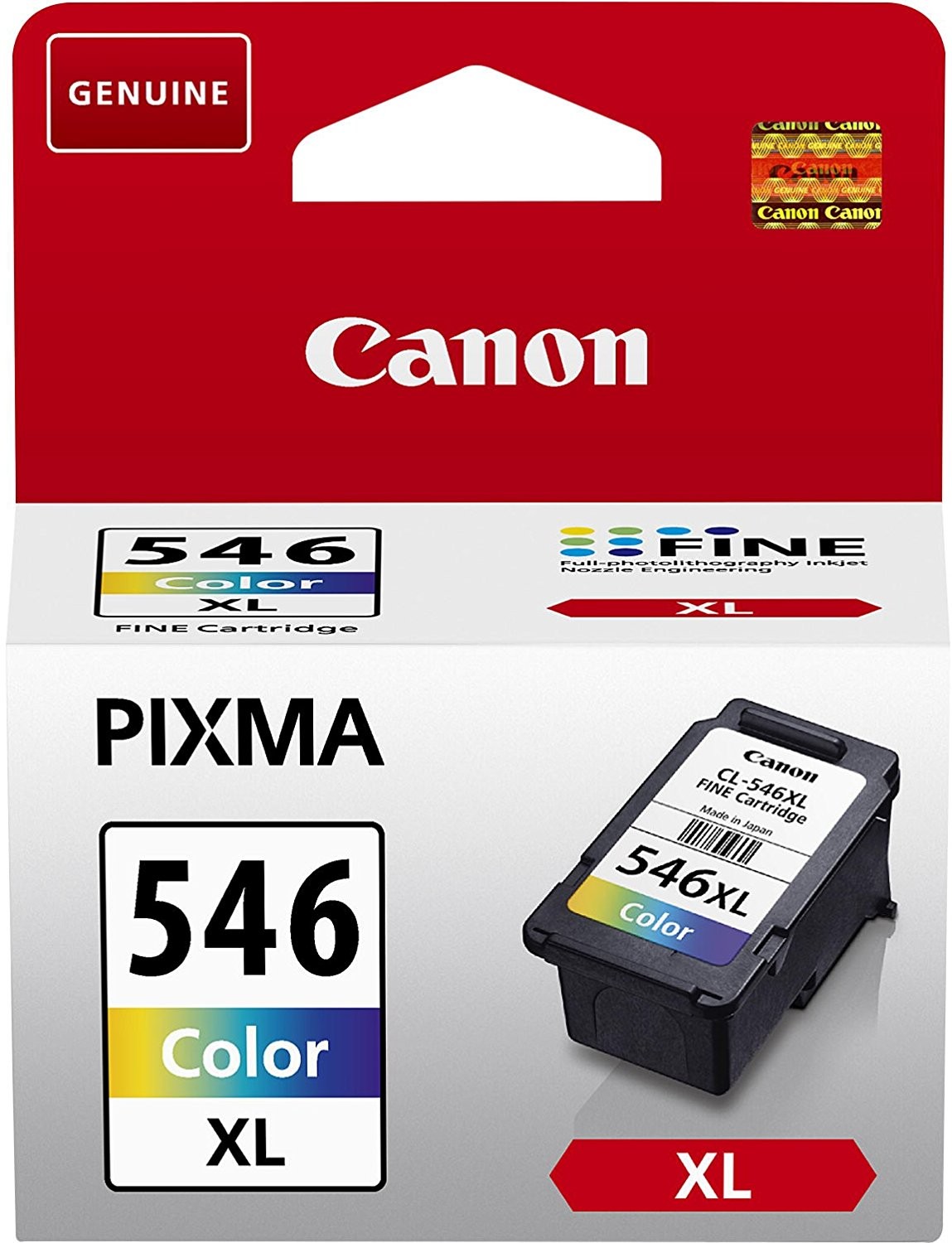 Canon High Yield Color Original Ink Cartridge - CL-546XL