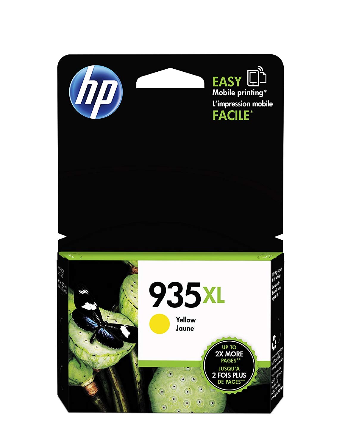 HP 935XL Yellow High Yield Original Ink Cartridge - C2P26AE