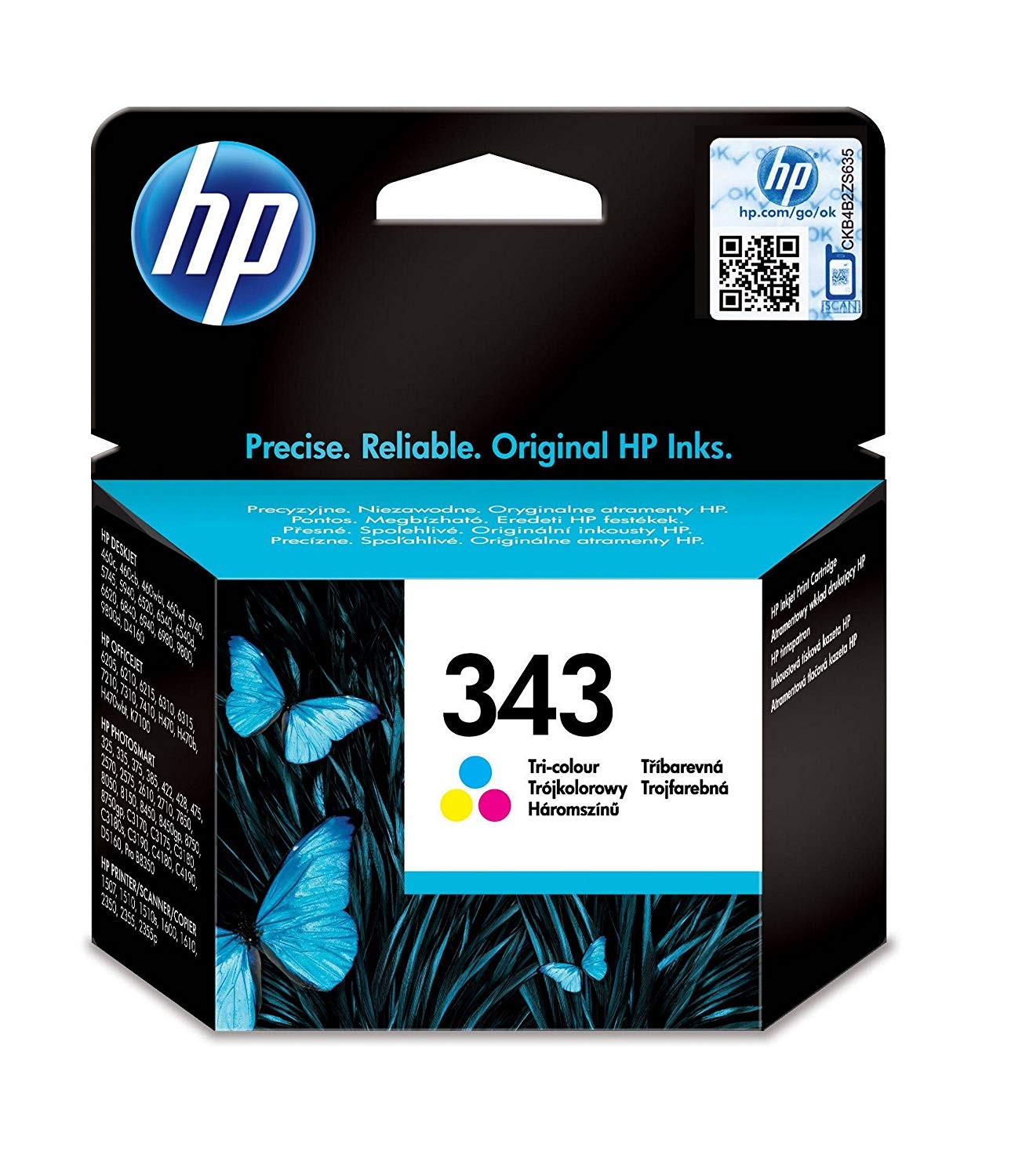 HP 343 Colour Cartridge - C8766E