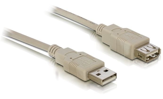  Delock Cable USB 2.0 extension A/A 3m - 82240