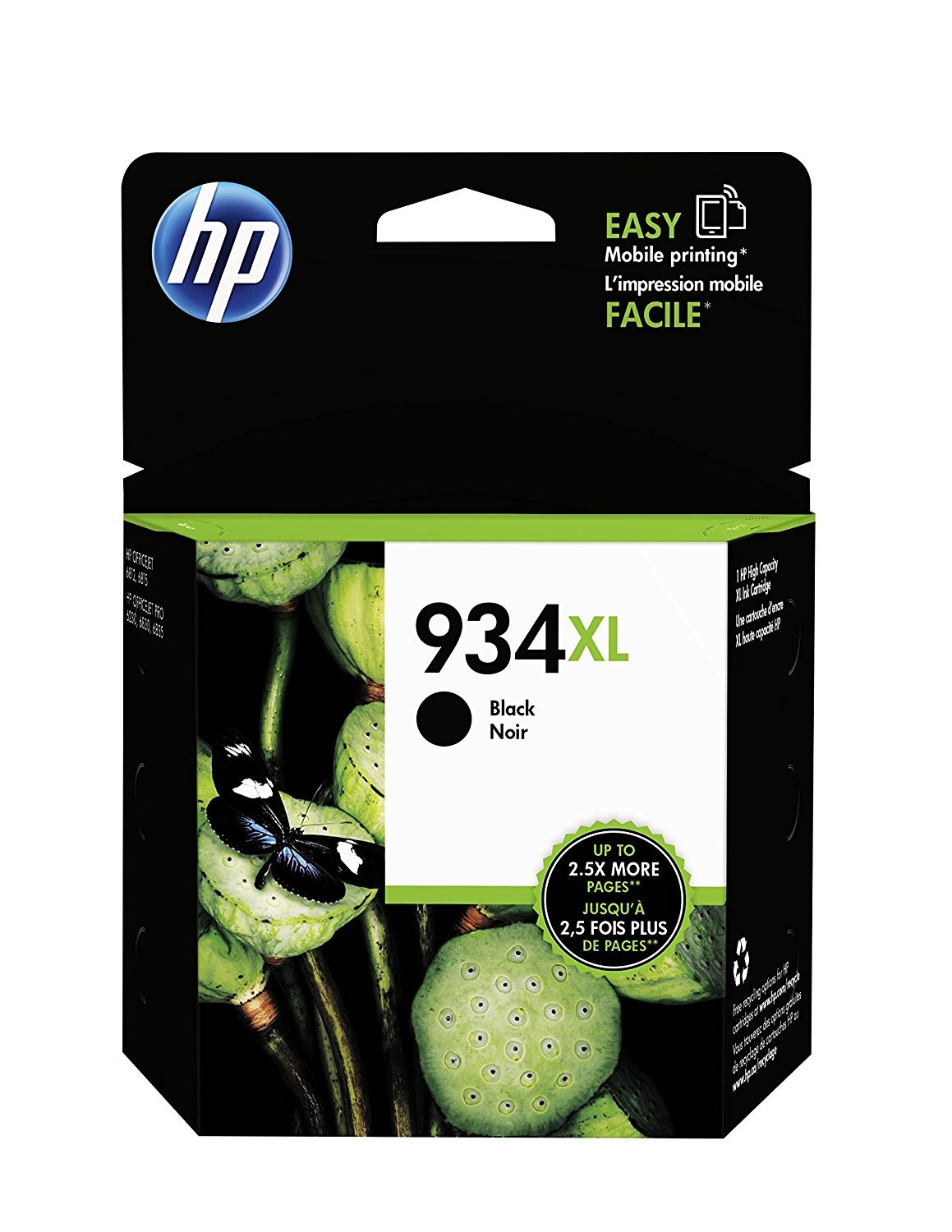 HP 934XL Black High Yield Original Ink Cartridge - C2P23AE