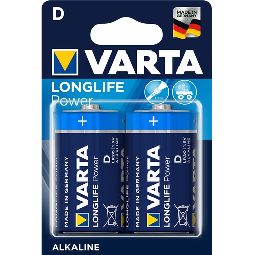Varta Long Life Power D 2-Pack - MN1300