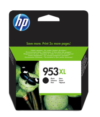 HP 953XL High Yield Black Original Ink Cartridge - L0S70AE