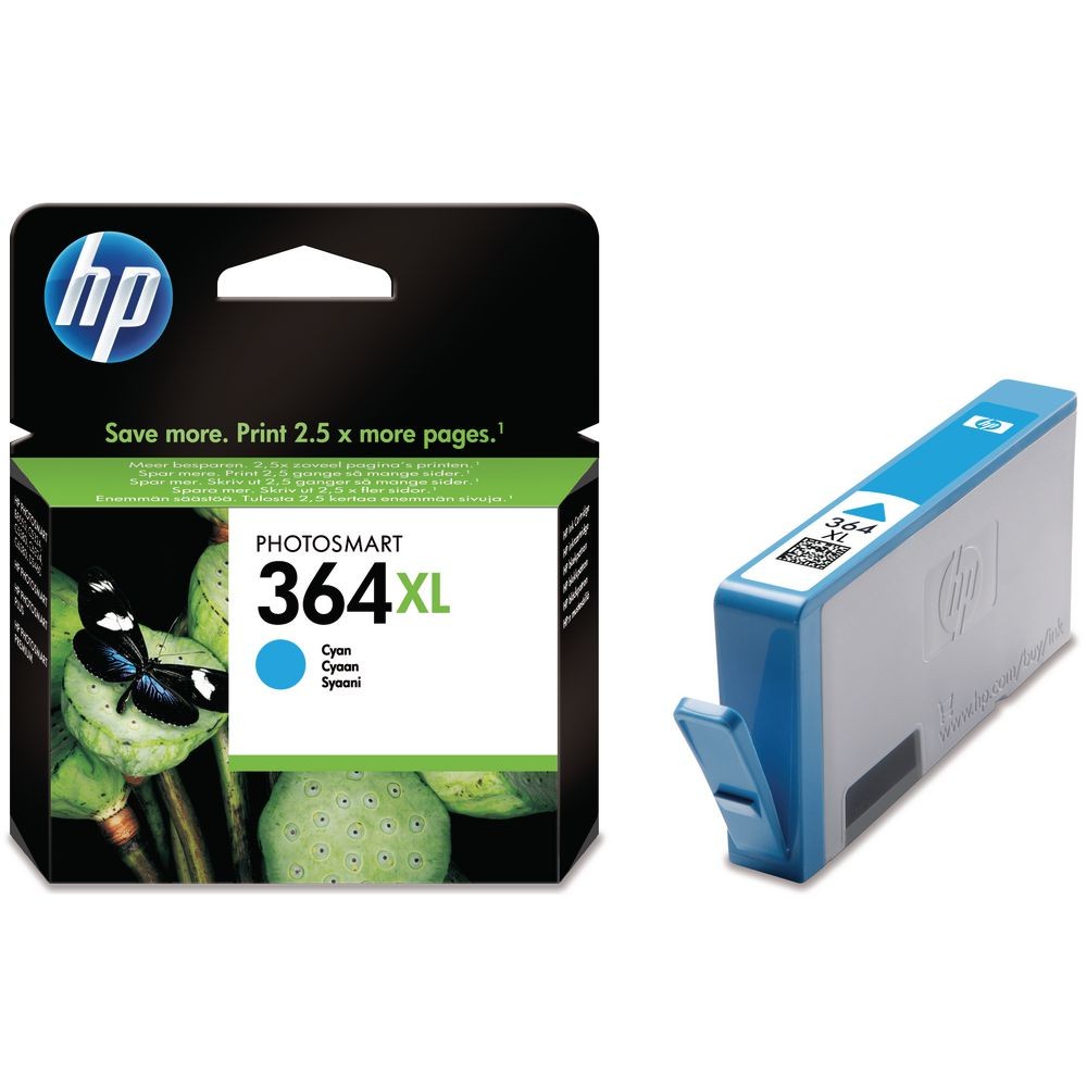 HP Cyan Cartridge 364XL - CB323EE