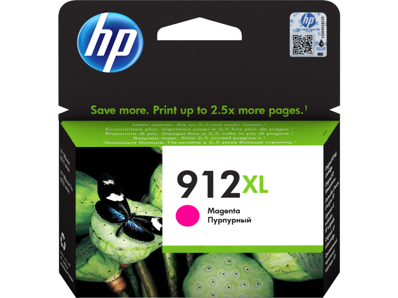 HP 912XL High Yield Magenta Ink - 3YL82AE