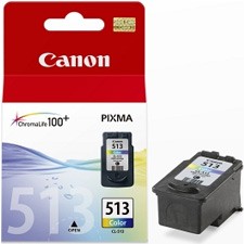 Canon Colour Inkjet Print Cartridge - CL-513