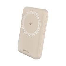 Adam Elements GRAVITY C2 Magnetic Wireless Fast Charging Power Bank, Milk Tea  - APBADGVC2MT