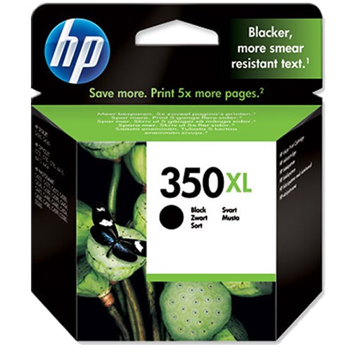 HP 350XL Black Cartridge 