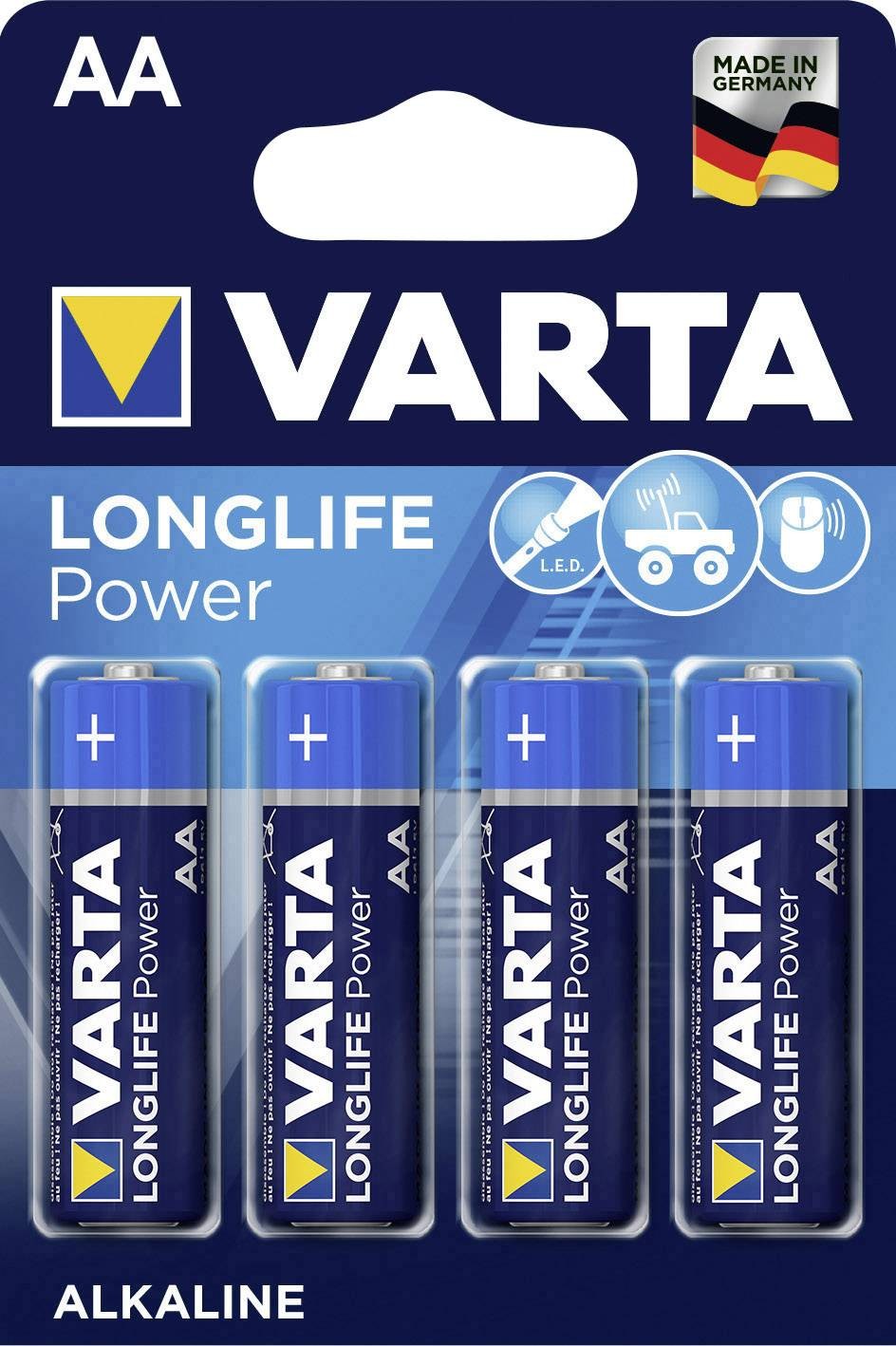 Varta Long Life Power AA 4-Pack - MN1500