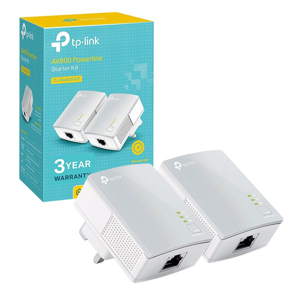 TP-Link AV600 Powerline Starter Kit - TL-PA4010KIT