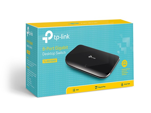 TP-Link 8-Port Gigabit Desktop Switch - TL-SG1008D