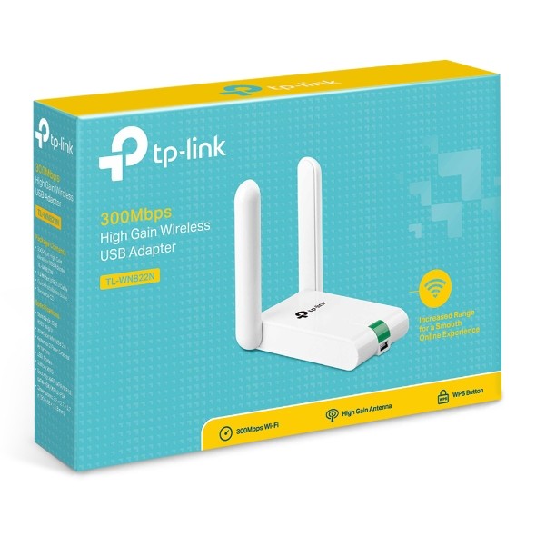 TP Link Wireless N Nano USB Adapter - TL-WN822N