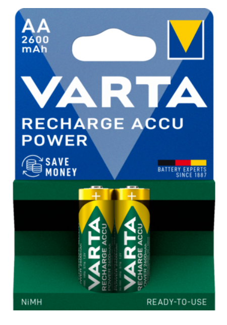 Varta Recharge Accu Power AA 2600 mAh - HR6