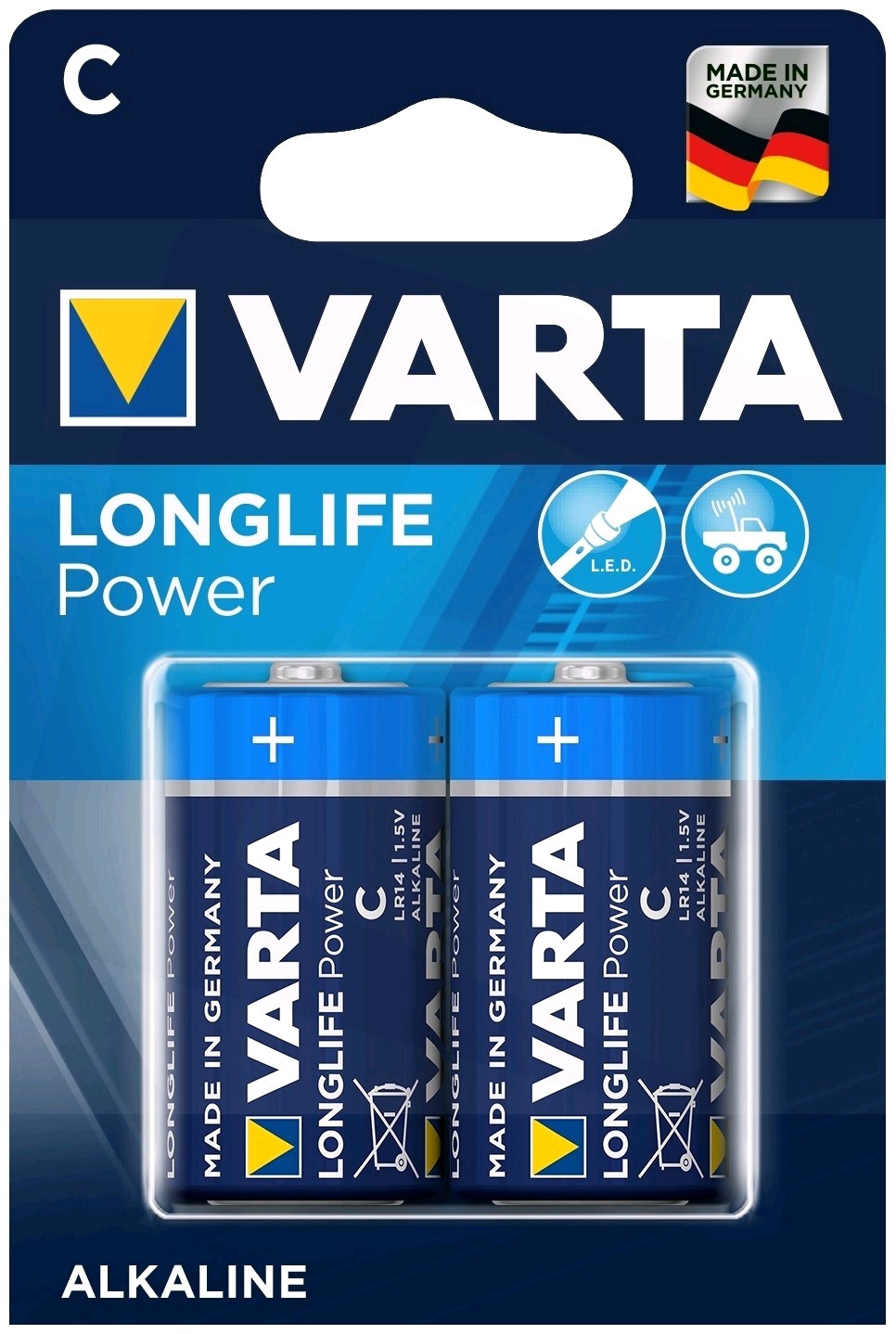 Varta Long Life Power C 2-Pack - MN1400