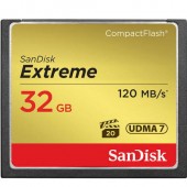 SanDisk 32GB Extreme CF Card 800X - SDCFXSB-032G-G46