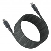MP200 USB-C to USB-C 240W Magnetic Charging Cable 2m - Gray - ACBADMP200GY