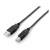 Equip USB 2.0 Type A to Type B Cable, 1.8m , Black - 128860