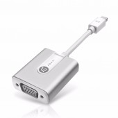 ADAM M1 Adapter Mini DisplayPort to VGA (Silver) - AAPADM1SL