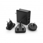 ADAM OMNIA P7 USB-C PD 65W Travel Fast Charging Adapter (Black) - APAADP7BK