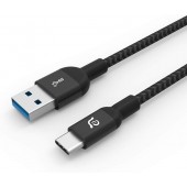 CASA M100+ USB-C to USB-A Cable (Black) - ACBADM100PBK