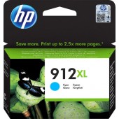 HP 912XL High Yield Cyan Ink - 3YL81AE