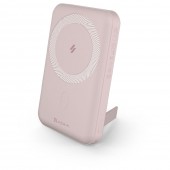 Adam Elements GRAVITY C2 Magnetic Wireless Fast Charging Power Bank, pink  - APBADGVC2PK