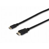 Equip HDMI 1.4 to Mini HDMI Cable, 2.0m, 4K/30Hz - 119307