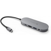 ADAM elements CASA Hub S 5-in-1 with 240GB SSD | Apple MacBook & USB-C Notebooks | grey - AAPADHUBS240GY