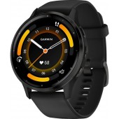 Garmin Venu 3 Health and Fitness GPS Smartwatch Steel Bezel w/Black Case (45mm) - 010-02784-01