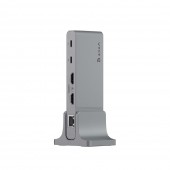 ADAM elements 12-port USB-C Hub - gray - AAPADHUBPROSGY