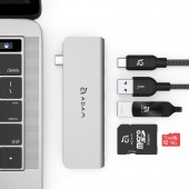 Adam Elements CASA Hub 5E USB C 5 in 1 Card Reader - AAPADHUB5EGY