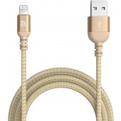 Adam Elements PeAk III 120B USB-A to Lightning cable 1.2m - Gold - ACBAD3AL120BGD
