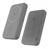 Adam Elements Gravity C2 Magnetic Wireless Charging Power Bank 10000mAh - Grey - APBADGVC2GY