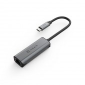 Adam Elements CASA E2 USB-C Ethernet Adapter, Grey - AAPADE2GY
