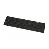 Manhatten Foldable Water-Proof Flexible USB Keyboard - 177436